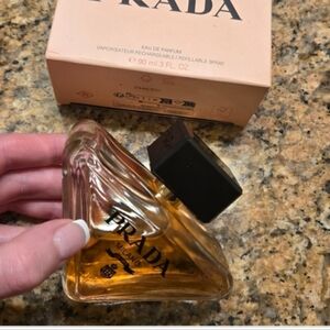 Prada bottle with box,barely used